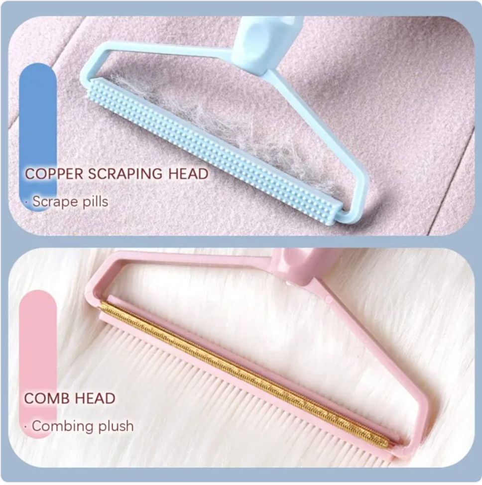 Portable Pet Hair Remover — Double-Sided Lint Roller