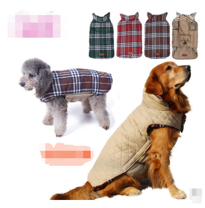 Waterproof Reversible Dog Jacket — All-Weather Travel Coat