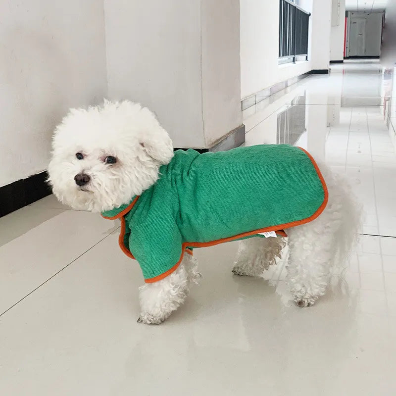 Quick-Dry Pet Travel Towel & Bathrobe