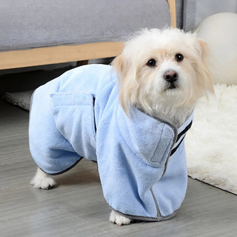 Quick-Dry Pet Travel Towel & Bathrobe