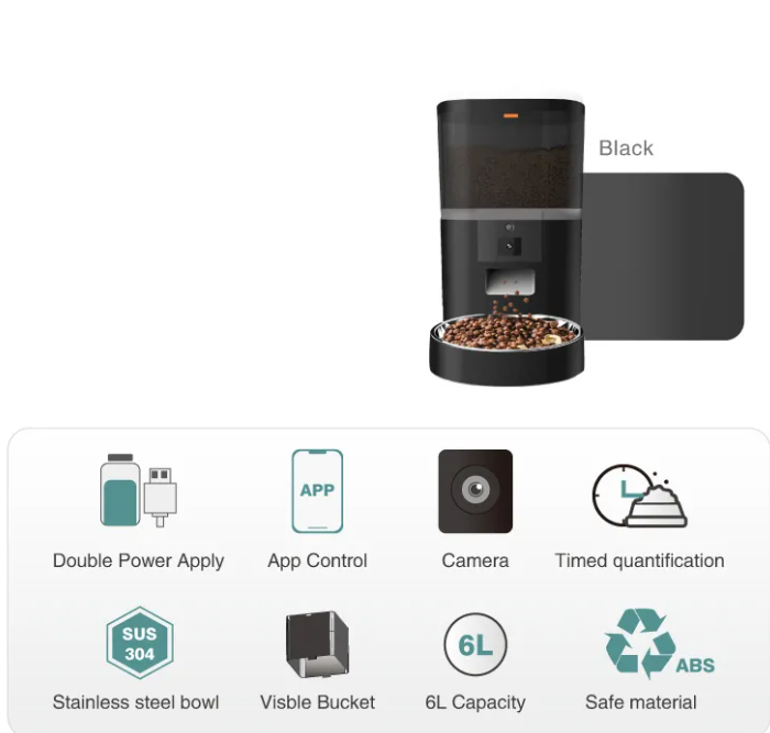 Automatic Pet Feeder — Timed Feeding for Dogs & Cats
