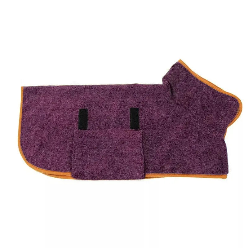 Quick-Dry Pet Travel Towel & Bathrobe